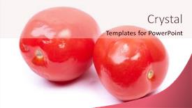  Presentation with mold - Colorful PPT theme enhanced with small-tomato-with-mold-isolated backdrop and a lemonade colored foreground