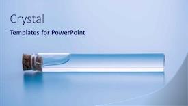  Presentation with poison - Presentation theme with small-vial-with-a-stopper background and a sky blue colored foreground