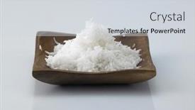  Presentation with coconut - Colorful slides enhanced with small-wooden-bowl-filled backdrop and a sky blue colored foreground