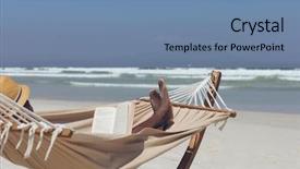  Presentation with elementary school african american female career day - Slides having sleep waves - side view of handsome african background and a seafoam green colored foreground