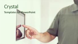  Presentation with green computing - Amazing slides having smart home and technology concept backdrop and a cream colored foreground