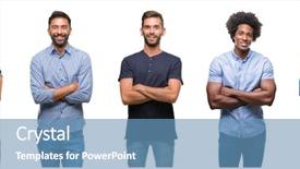  Presentation with american indian - Slides with smart life - collage of group of hispanic background and a teal colored foreground