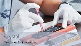  Presentation with repair - Audience pleasing PPT theme consisting of smart-phone-repair-repairman-hands backdrop and a light blue colored foreground