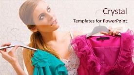  Presentation with pretty female military - Beautiful presentation design featuring smart shopping - image of pretty female thinking backdrop and a lemonade colored foreground