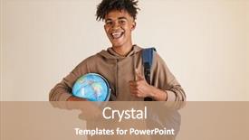  Presentation with smart - Audience pleasing presentation theme consisting of global 1 18 - portrait of a smart young backdrop and a coral colored foreground