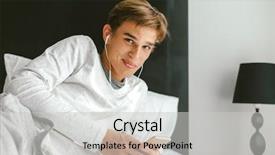  Presentation with old music - Cool new theme with smartphone and listening to music backdrop and a light gray colored foreground