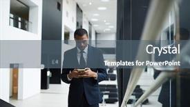  Presentation with hypertension at a young age - Cool new presentation theme with formalwear reading message or notification backdrop and a ocean colored foreground