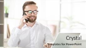  Presentation with hypertension at a young age - Presentation consisting of smartphone while looking at laptop background and a light gray colored foreground