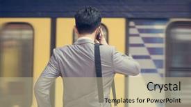  Presentation with business gas station - Amazing PPT layouts having smartstation - rear view asian business people backdrop and a mint green colored foreground