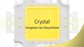  Presentation with powerful - Audience pleasing PPT theme consisting of smd - led powerful close-up isolated backdrop and a yellow colored foreground