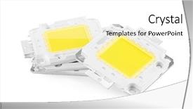  Presentation with powerful - Audience pleasing slide set consisting of smd - leds powerful close-up isolated backdrop and a white colored foreground