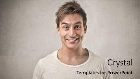  Presentation with gold man smile - Beautiful PPT layouts featuring amazing wedding ceremony with master backdrop and a  colored foreground.