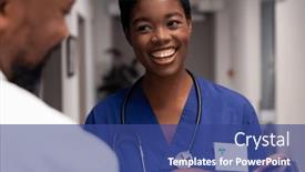  Presentation with medical smiling doctor - 