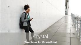  Presentation with african music - Presentation consisting of smiling-african-girl-in-sportswear background and a gray colored foreground