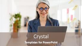  Presentation with holding hands - Colorful PPT layouts enhanced with smiling-asian-woman-in-glasses backdrop and a coral colored foreground