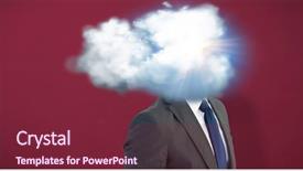  Presentation with smiling kids at summer camp - Slides enhanced with smiling at camera against red background and a violet colored foreground