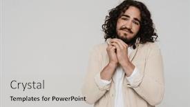  Presentation with long hair man - 