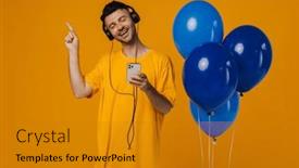  Presentation with yellow music - 