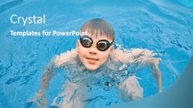  Presentation with swim boy - 