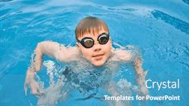  Presentation with swim boy - 