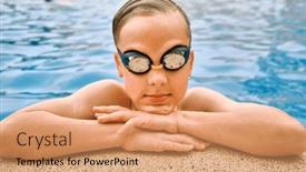  Presentation with swim boy - 