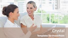  Presentation with working together - PPT theme enhanced with finance concept computer keyboard with light bulb icon on enter button background 3d rendering background and a dark gray colored foreground