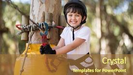  Presentation with cute - Presentation theme having smiling cute boy enjoying zip background and a red colored foreground