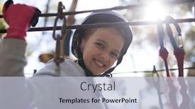  Presentation with cute - Presentation theme having smiling-cute-girl-enjoying-zip background and a light blue colored foreground