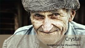  Presentation with uae old man - Beautiful PPT theme featuring smiling for outdoor portrait east backdrop and a  colored foreground
