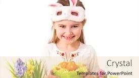  Presentation with vine - Cool new slide deck with smiling-girl-with-vine-basket backdrop and a lemonade colored foreground