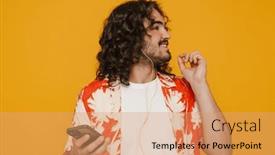  Presentation with yellow music - 