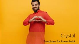  Presentation with yellow orange - 