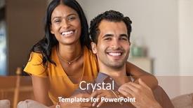  Presentation with indian woman - Audience pleasing presentation consisting of smiling-indian-woman-hugging backdrop and a red colored foreground