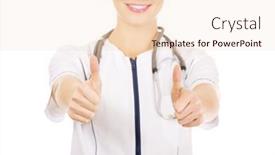  Presentation with medical smiling doctor - 