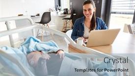  Presentation with working mother - 