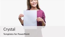  Presentation with beautiful sheet of cannabis marijuana - Theme with smiling with a confident smile background and a  colored foreground