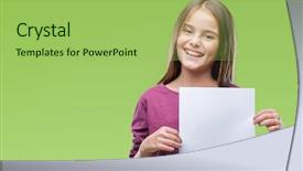  Presentation with beautiful sheet of cannabis marijuana - Presentation having smiling with a confident smile background and a yellow colored foreground