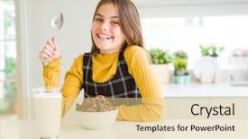  Presentation with breakfast children - Amazing theme having smiling with a confident smile backdrop and a lemonade colored foreground
