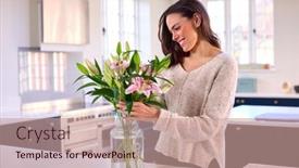  Presentation with flowers vase - 