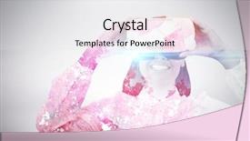  Presentation with virtual reality rehabilitation - Audience pleasing slide set consisting of smiling woman using virtual reality backdrop and a white colored foreground