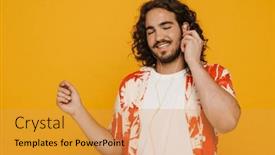  Presentation with yellow music - 