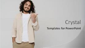  Presentation with long hair man - 