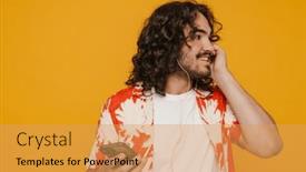  Presentation with yellow music - 