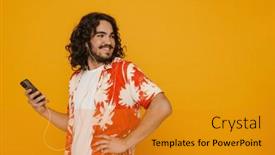  Presentation with yellow music - 