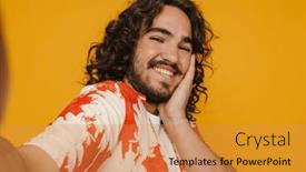  Presentation with long hair man - 