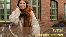  Presentation with music headphones - 