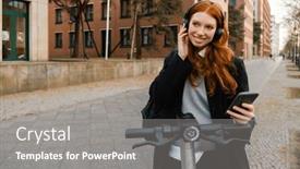  Presentation with electric scooter - 