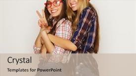  Presentation with evaluation of lifestyle strategies followed by individuals to reduce hypertension - Beautiful PPT theme featuring smily - close up lifestyle portrait backdrop and a  colored foreground