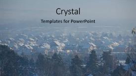  Presentation with smog - Slides consisting of smog and airpoluton air polution background and a light gray colored foreground