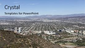  Presentation with smog - PPT theme having smog free day background and a light blue colored foreground